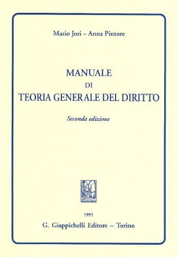 Manuale di teoria generale del diritto