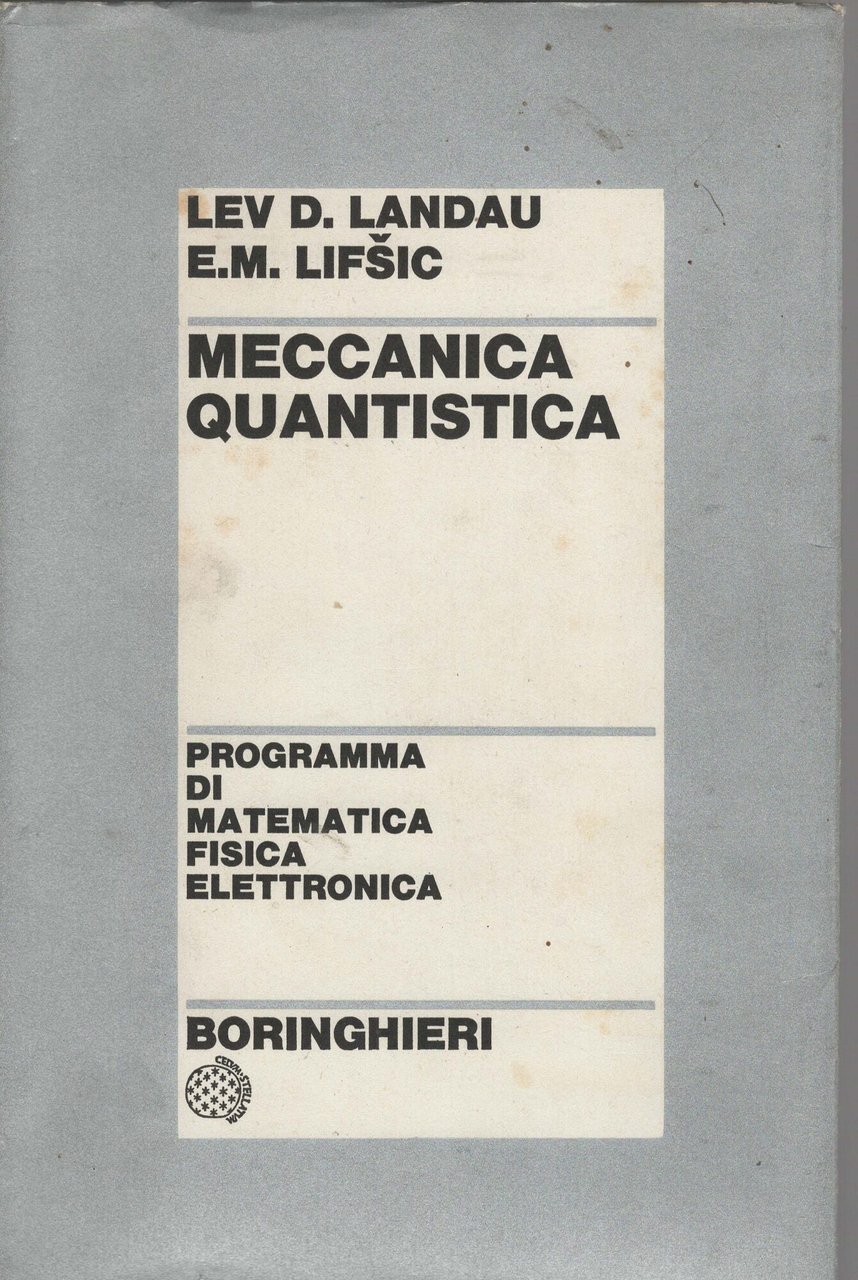 Meccanica quantistica
