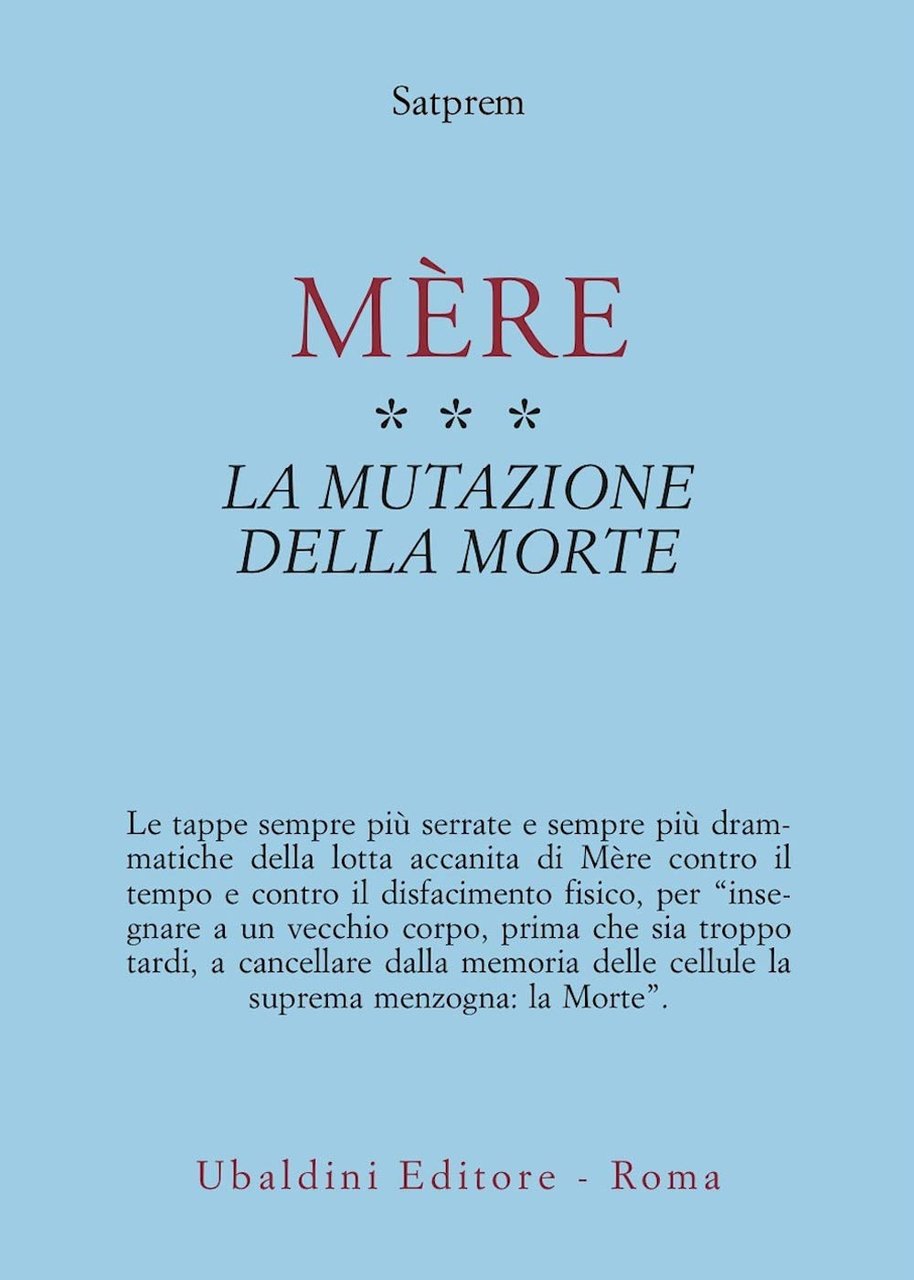Mère. La mutazione della morte (Vol. 3)