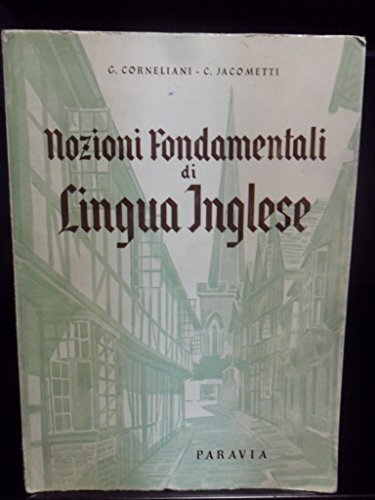 Nozioni fondamentali di lingua inglese