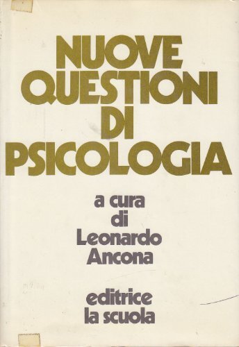 Nuove questioni di psicologia