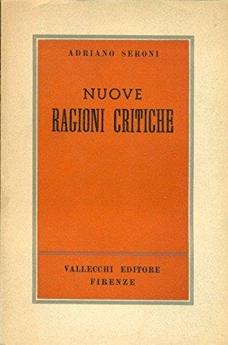 NUOVE RAGIONI CRITICHE