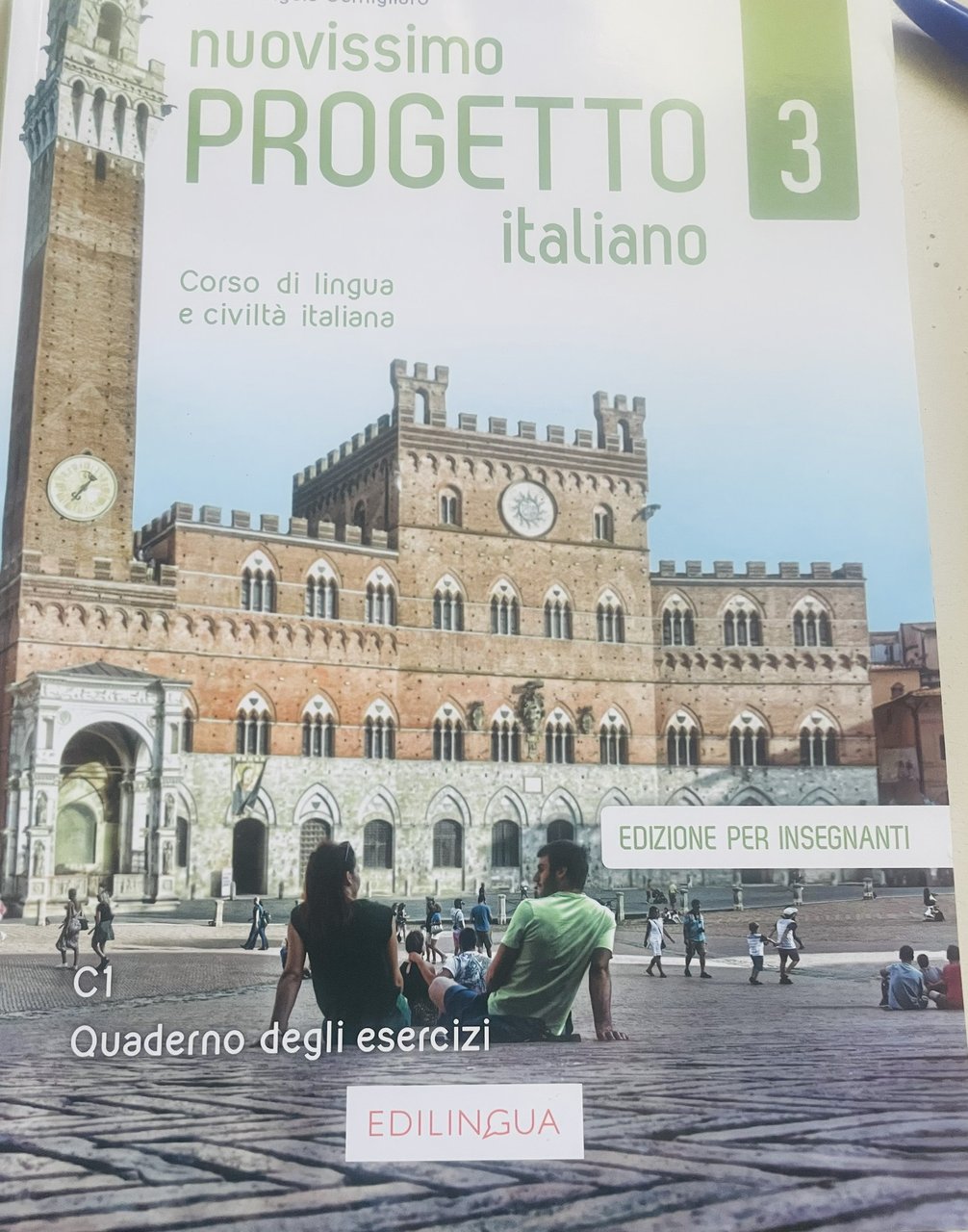 Nuovissimo Progetto italiano: Edizione per insegnanti. Quaderno degli esercizi 3 | Immagine principale