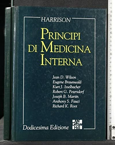 PRINCIPI DI MEDICINA INTERNA HARRISON DODICESIMA EDIZIONE | Immagine principale