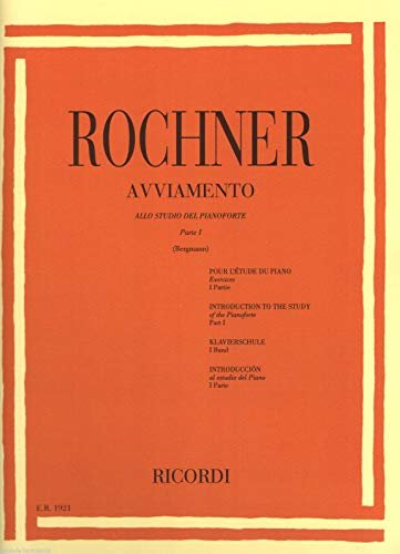 Rochner avviamento allo studio del pianoforte parte i | Immagine principale