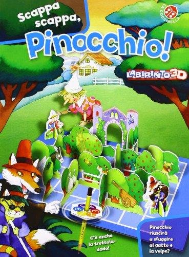 Scappa, scappa Pinocchio! Labirinto 3D. Ediz. illustrata