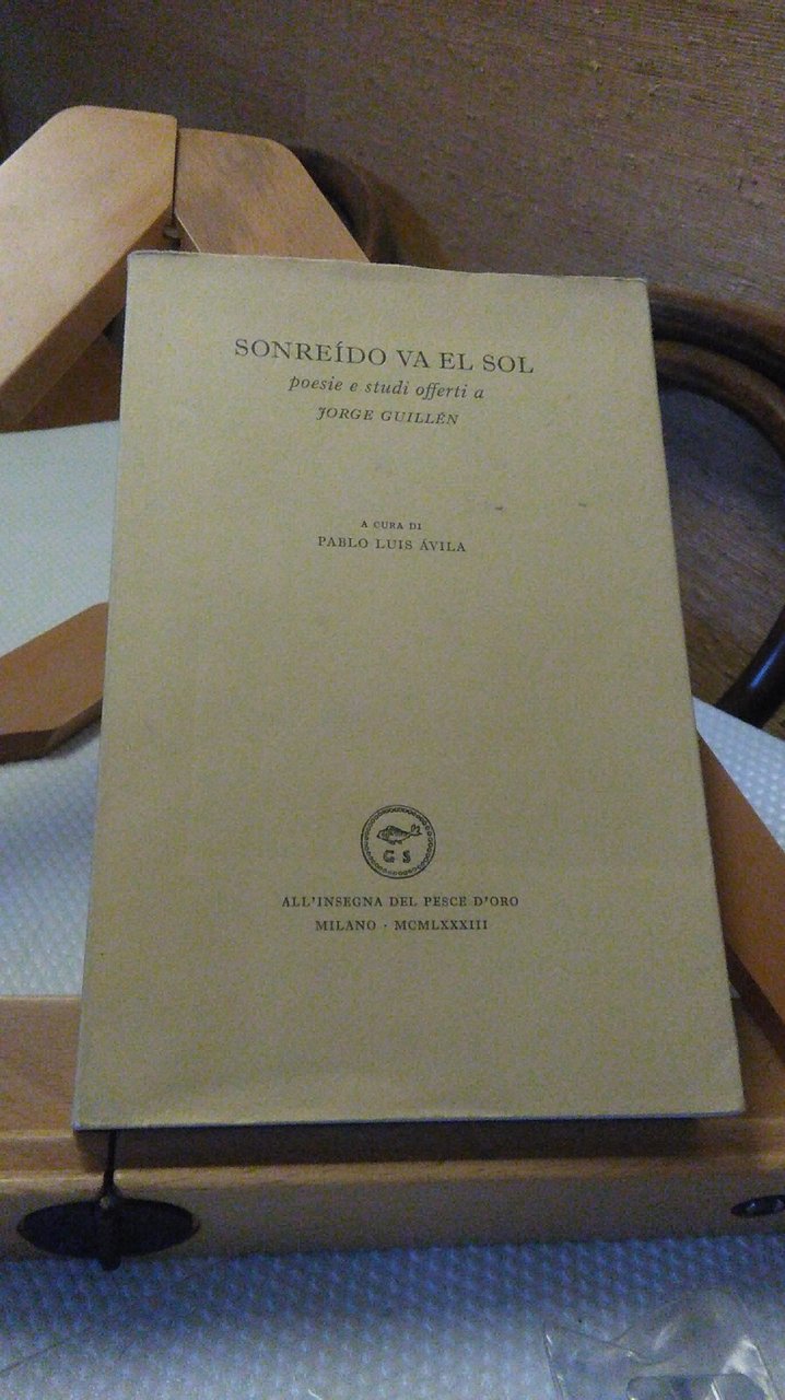 Sonreido va el sol. Poesie e studi offerti a Jorg | Immagine principale