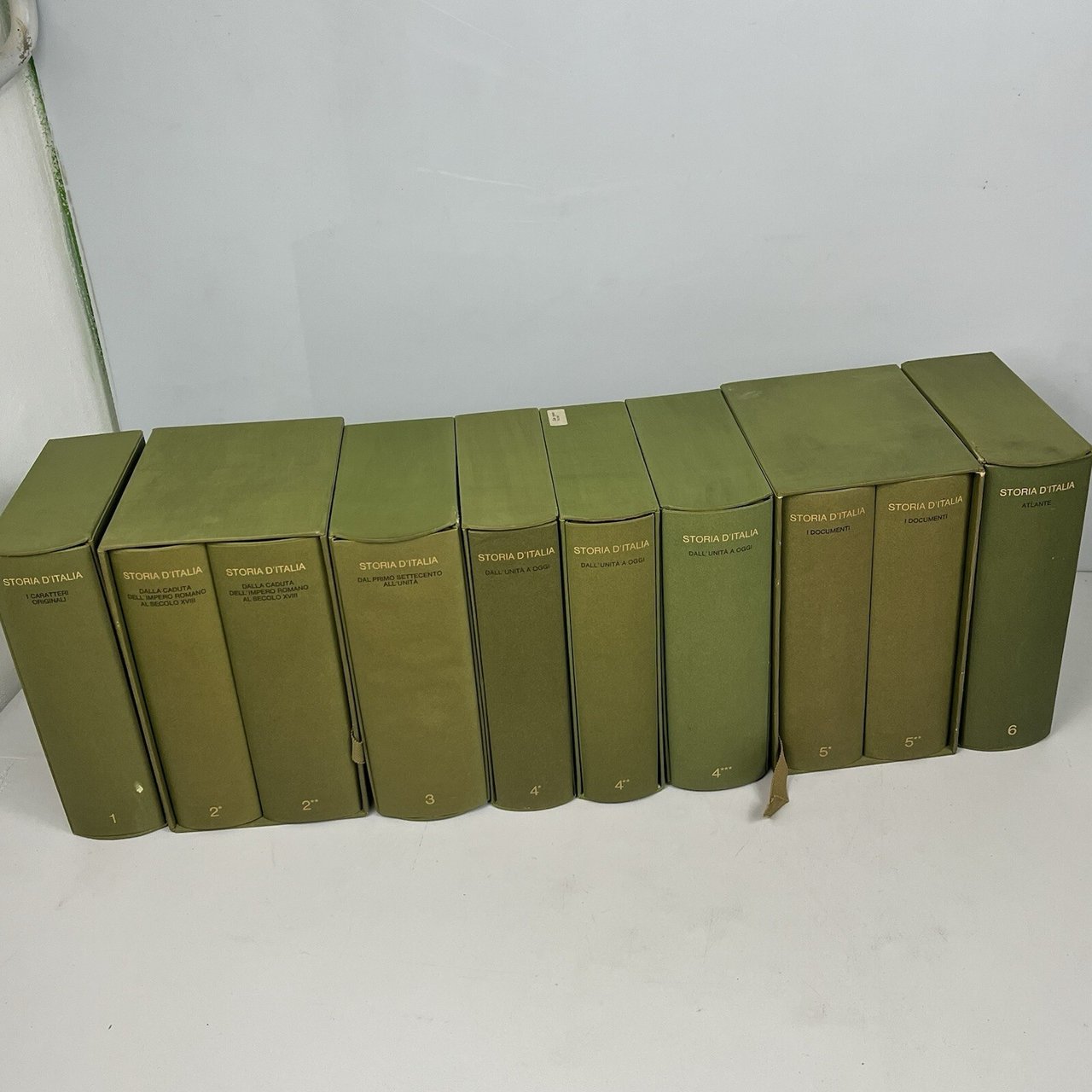 STORIA D ITALIA VOLUMII DA 1 A 6 EINAUDI | Immagine principale