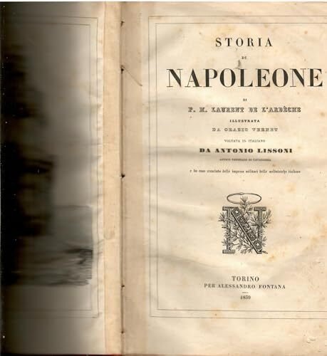 Storia di Napoleone. Illustrata da Orazio Vernet. Voltata in italiano … | Immagine principale
