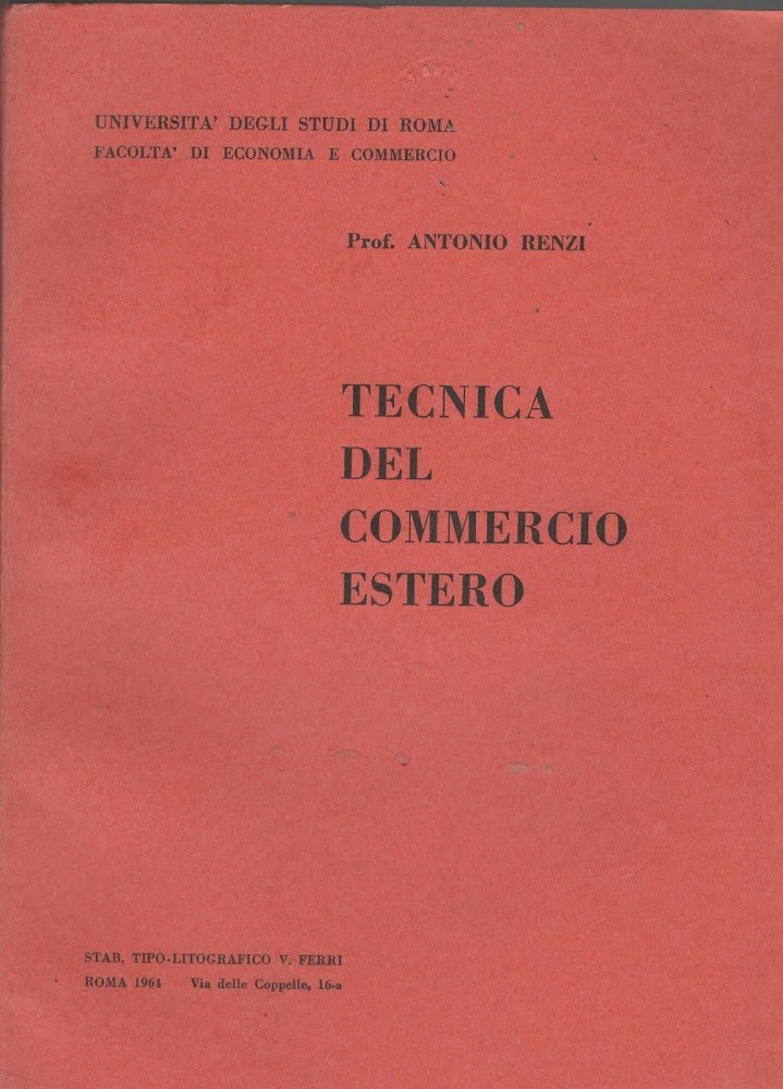 TECNICA DEL COMMERCIO ESTERO