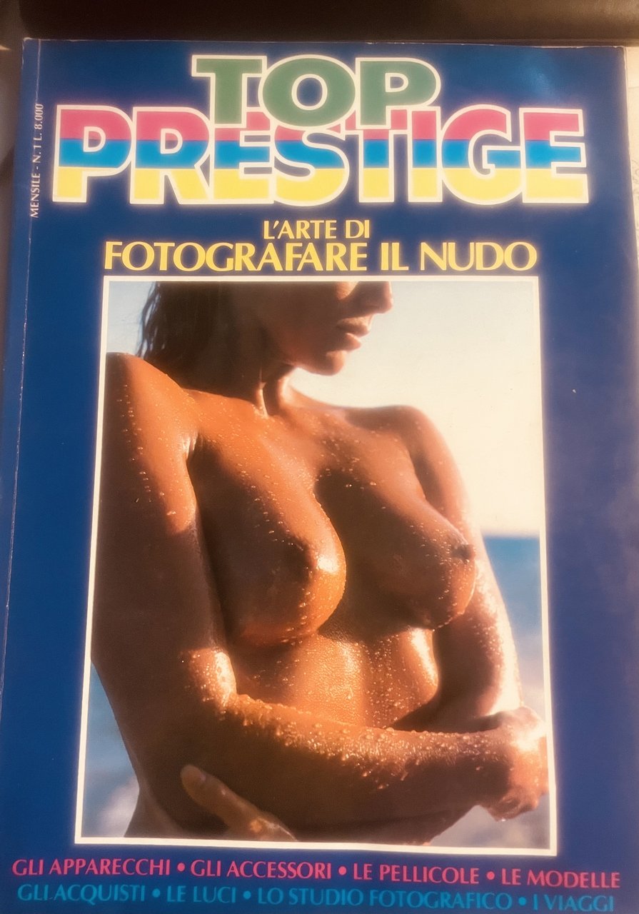 TOP PRESTIGE L'ARTE DI FOTOGRAFARE IL NUDO VOL 1 | Immagine principale