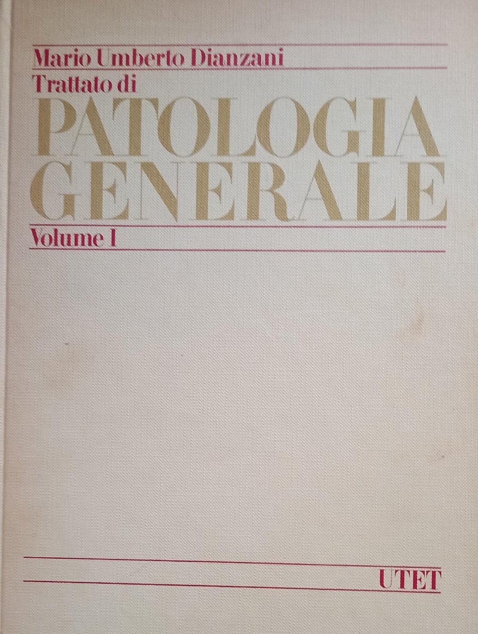 Trattato Di Patologia Generale