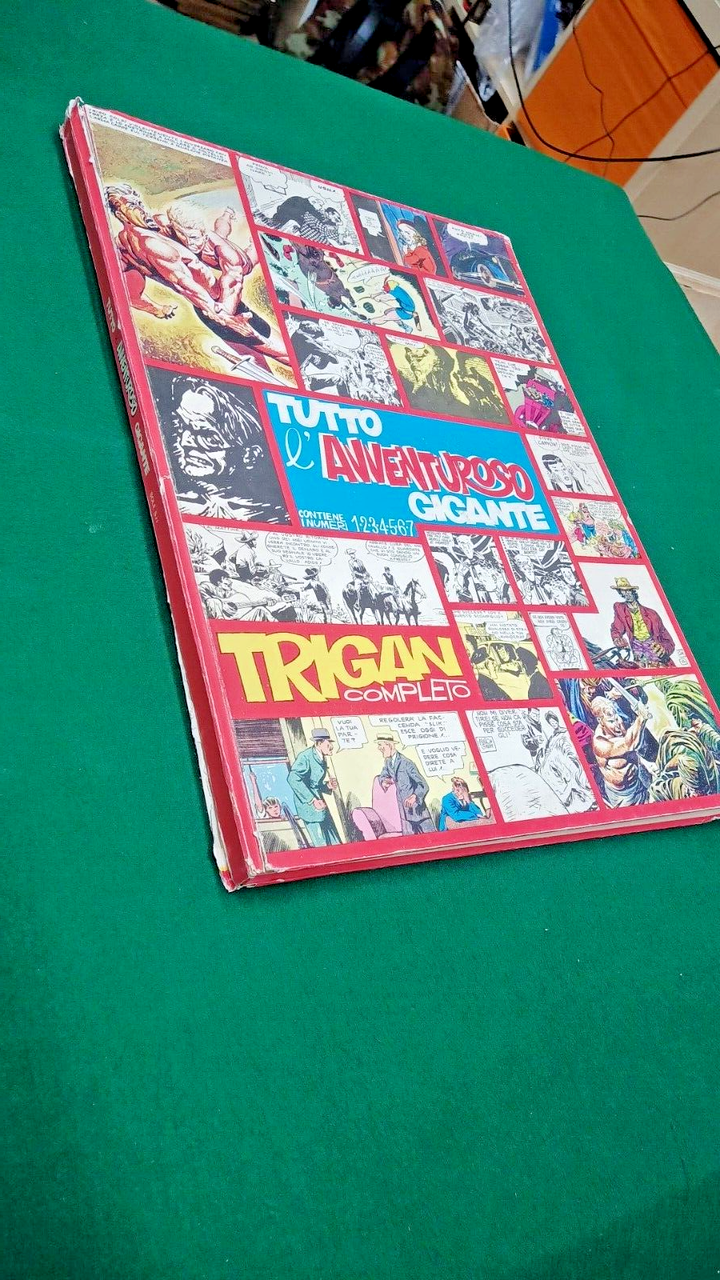 TUTTO L'AVVENTUROSO GIGANTE (trigan completo) | Immagine principale