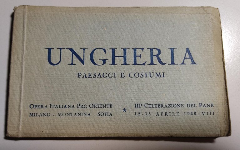 UNGHERIA, paesaggi e costumi