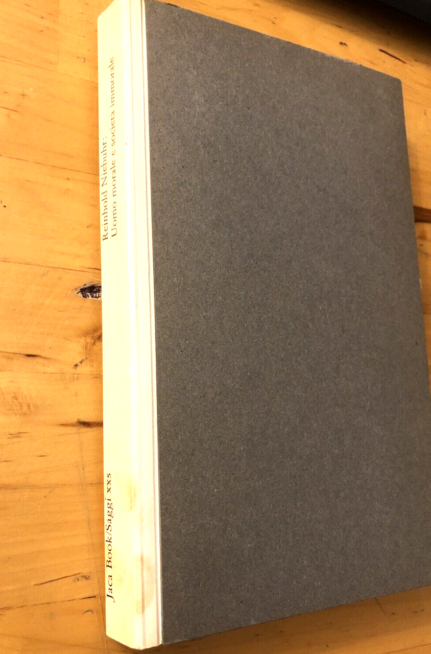 Uomo morale e società immorale | Immagine principale