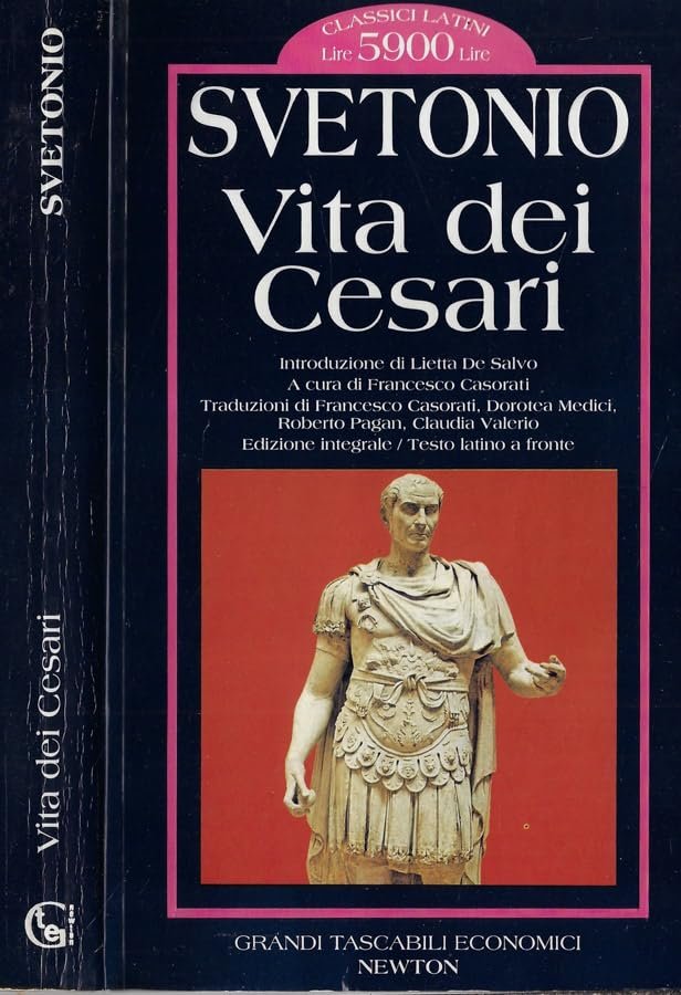 Vita dei Cesari. Testo latino a fronte | Immagine principale