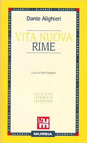 VITA NUOVA,RIME