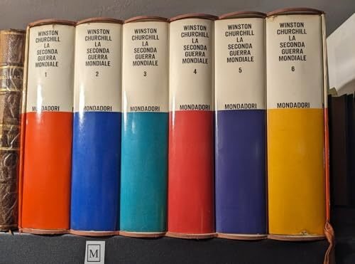 Winston Churchill LA SECONDA GUERRA MONDIALE Cofanetto 6 volumi Mondadori