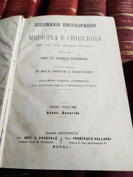 Dizionario enciclopedico di medicina e chirurgia