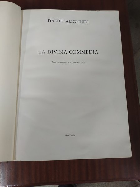 La Divina Commedia