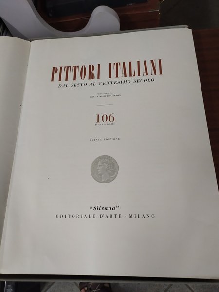 Pittori italiani dal VI al XX secolo