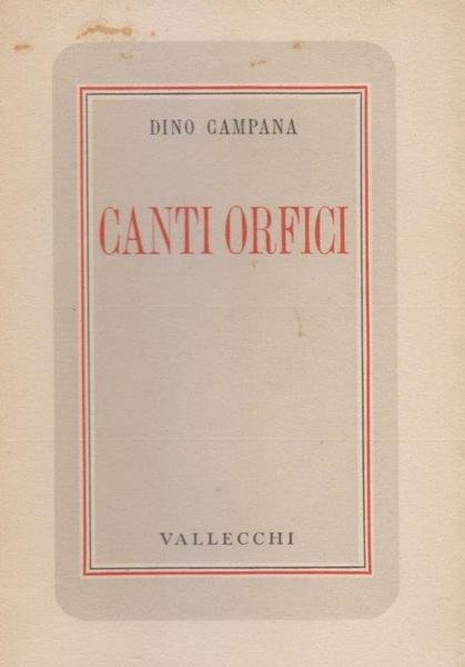 Canti orfici