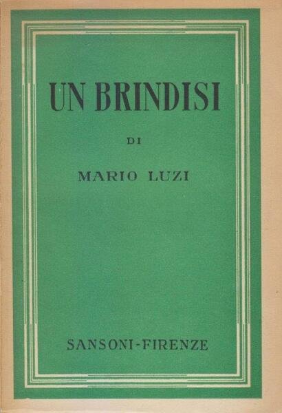 Un brindisi