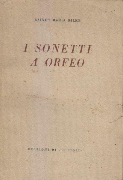 Sonetti a Orfeo