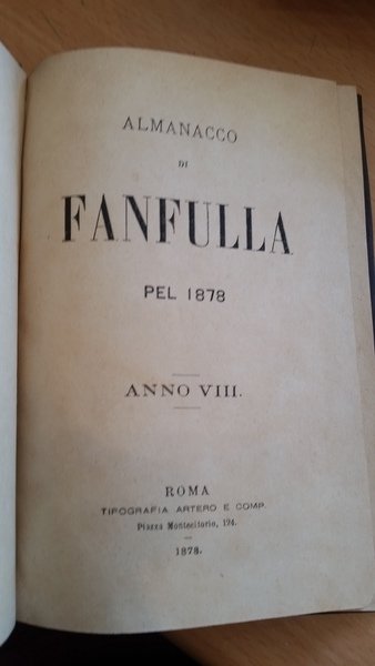 Almanacco di fanfulla 1878