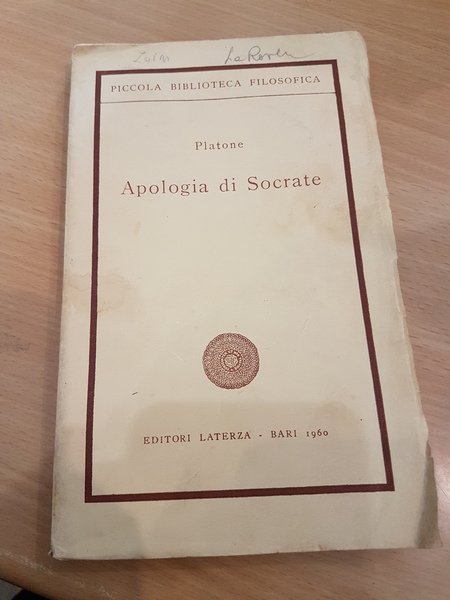 Apologia di Socrate - a cura di Manara Valgimigli