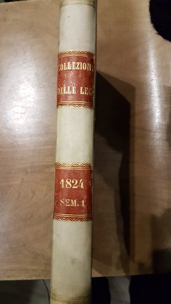 Bollettino delle leggi del Regno di Napoli supplemento 1824