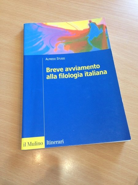 breve avviamento alla filologia italiana