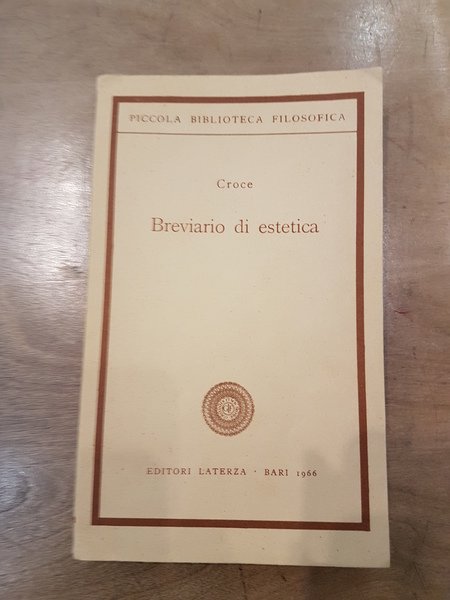 Breviario di estetica, quattro lezioni