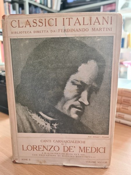 Canti carnascialeschi e da altri poeti dei secoli XV e …