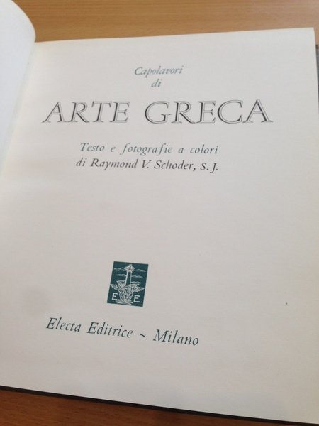 capolavori di arte greca