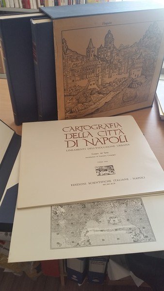 Cartografia della citta' di Napoli