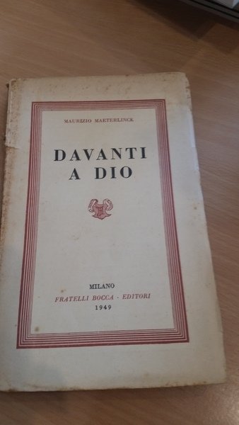 davanti a dio