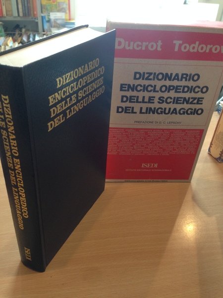 dizionario enciclopedico delle scienze del linguaggio