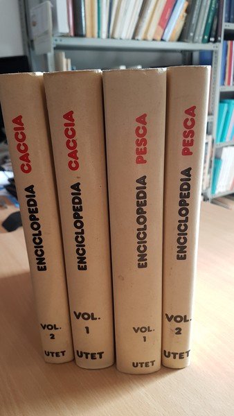 Enciclopedia caccia e pesca 4 voll