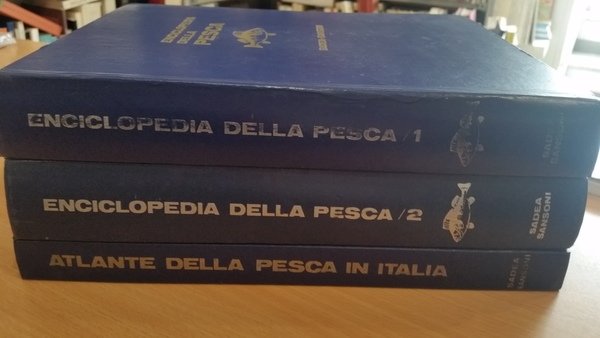 enciclopedia della pesca in italia 3 voll