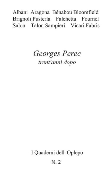 Georges Perec trent'anni dopo | Immagine principale
