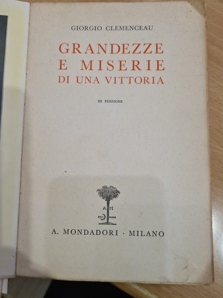 Grandezze e miserie di una vittoria