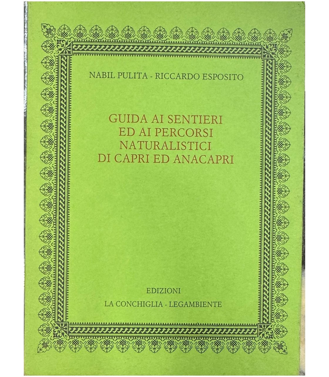 Guida ai sentieri ed ai percorsi naturalistici di Capri ed … | Immagine principale