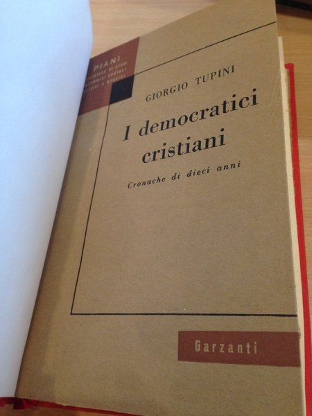 i democratici cristiani