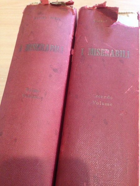 Victor HUGO - I Miserabili - 1938 - Libreria Belriguardo