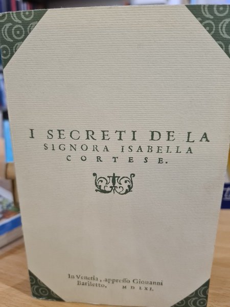 I secreti de la signora Isabella Cortese