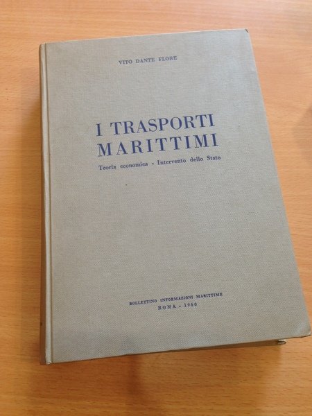 i trasporti marittimi teoria economica - interventi dello stato