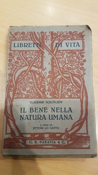 Il bene nella natura umana