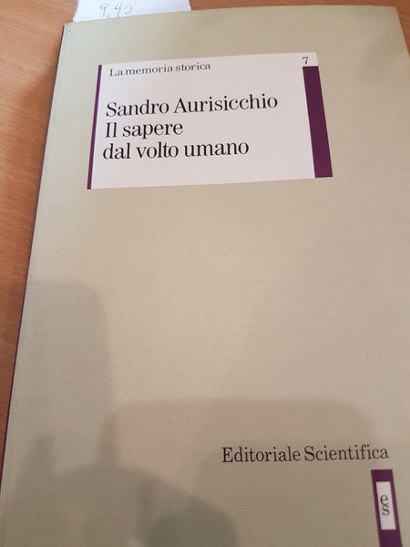 Il sapere dal volto umano