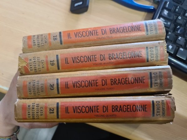 Il Visconte di Bragelonne 4 Voll.